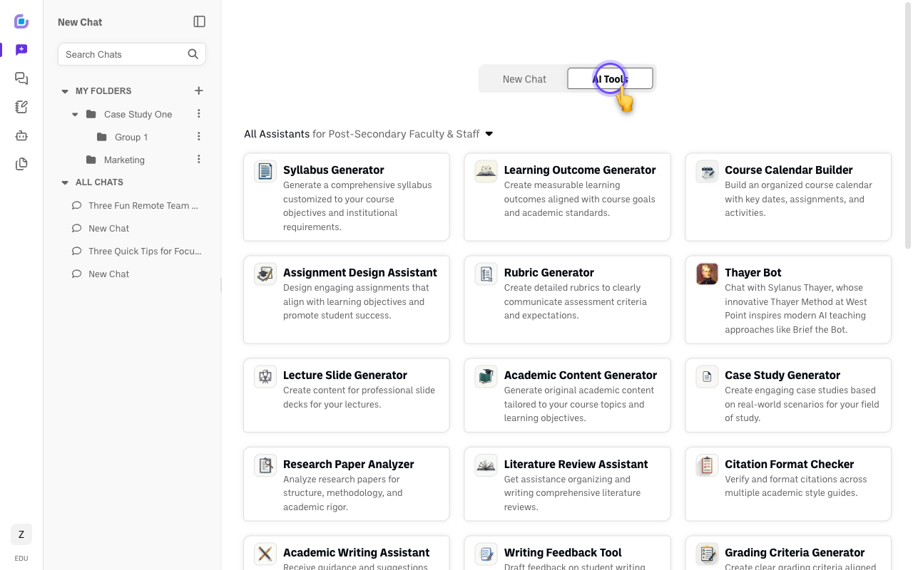 Screenshot: ai-tools-grid