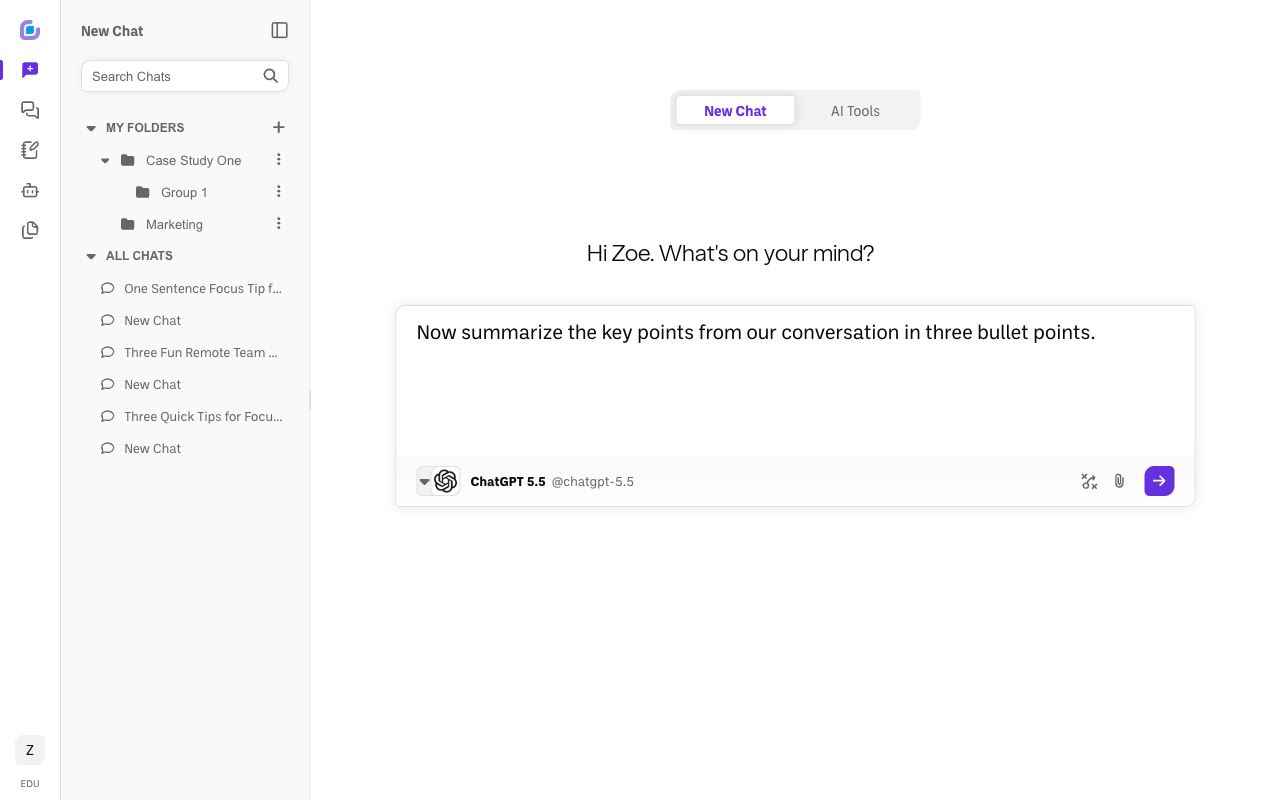 Screenshot: model-switched-mid-chat